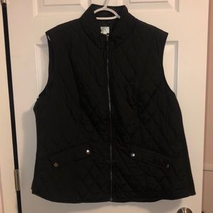 Dress Barn black vest